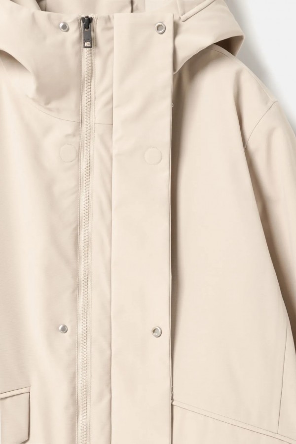 Afbeelding van NOUHA Sand Grey - Heren Jack - Softshell - Elvine